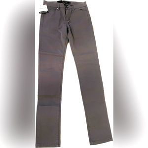 Calvin Klein Jeans Mid Rise Skinny Dark Grey Stretchy Pant Brand New